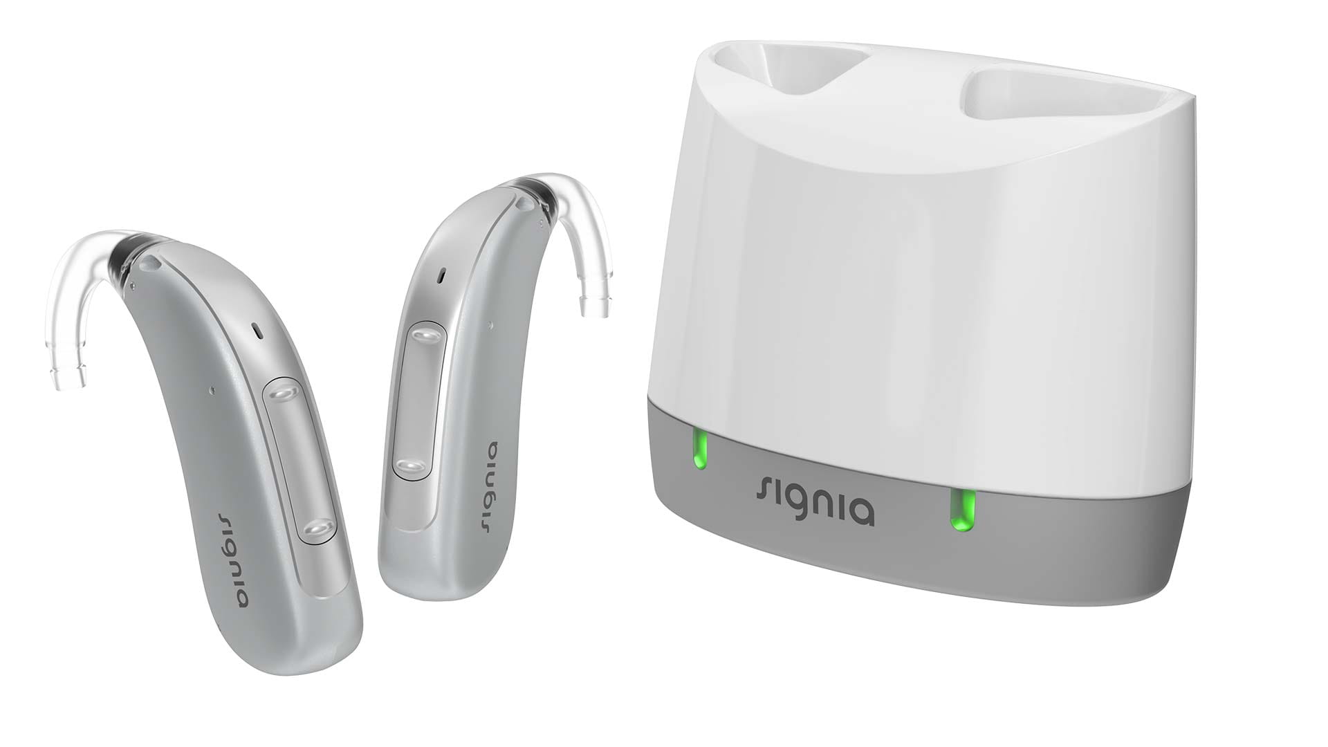 Product portfolio of Signia hearing aids and hearing aid technology